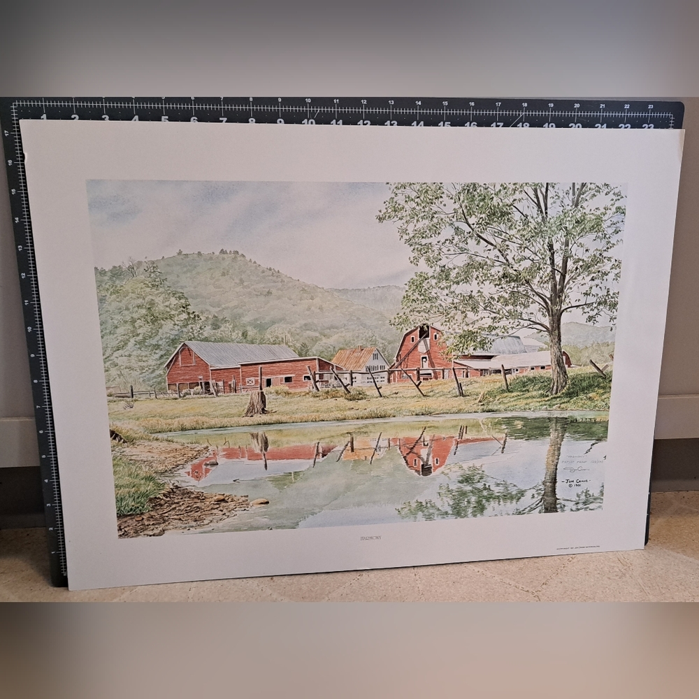 Jon Crane Harmony Art Print Handsigned and Numbered